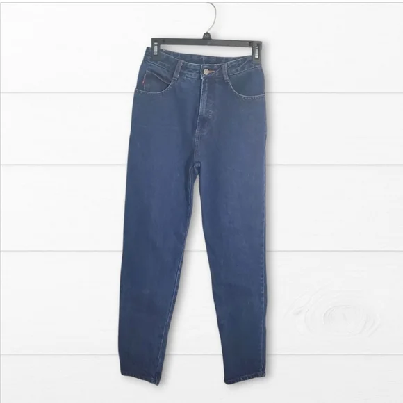 Vintage BONGO Blue High Waisted Jeans - Picture 1 of 10